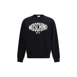 Moschino Men Printed Organic Cotton Sweatshirt